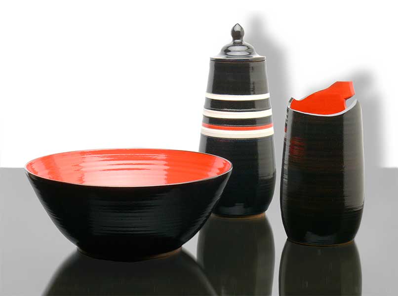 Group: bowl, jar, vase 2010