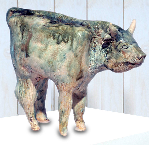 Rebecca Hillman sculpture, Bovine